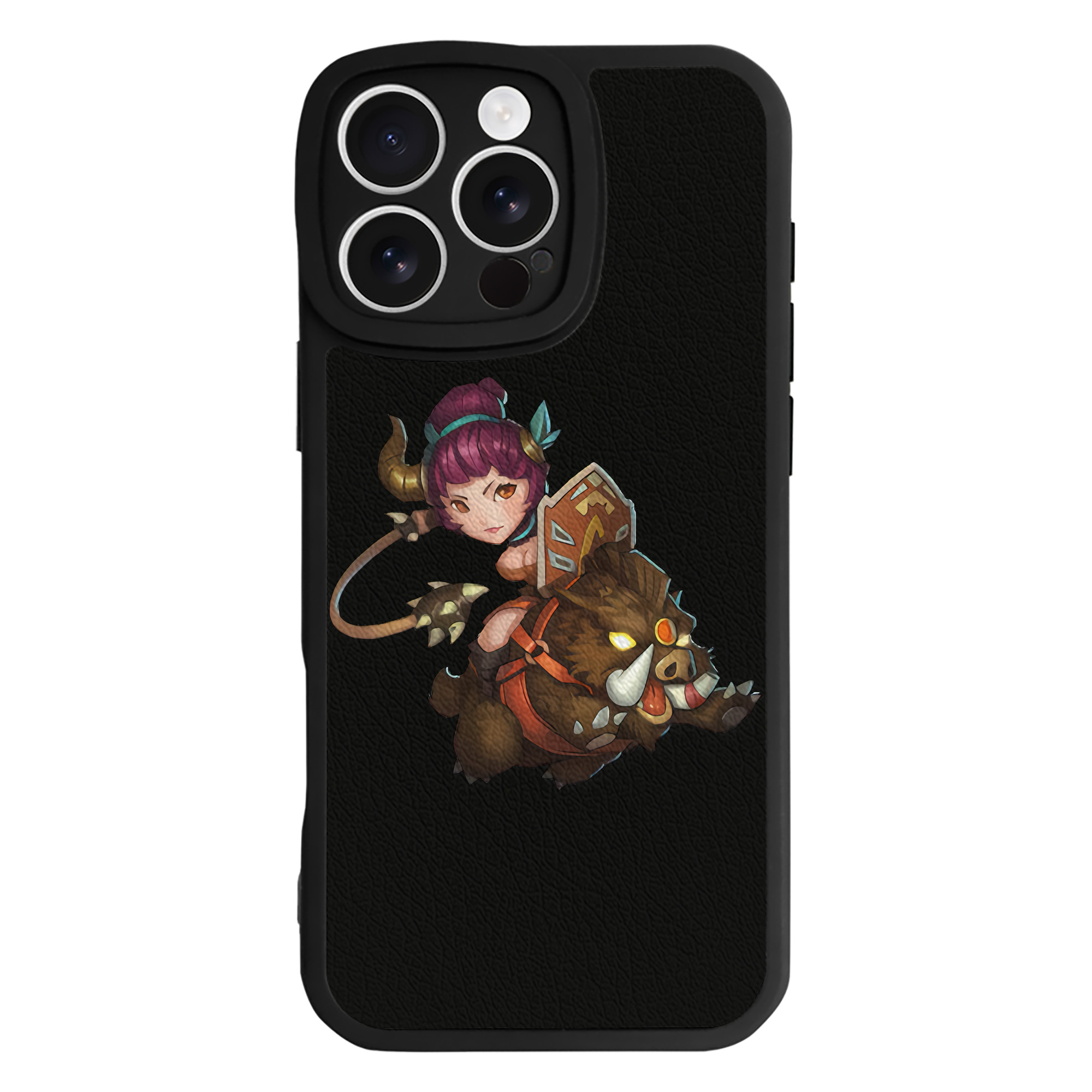 リーグ・オブ・レジェンド League of Legends LOL 【iPhone 16シリーズ対応】シリコンスマホケース（レザー調） 材質：シリコン